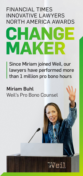 Miriam Buhl named Change Maker Miriam Buhl named Change Maker