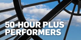 50-Hour Plus Performers 50-Hour Plus Performers