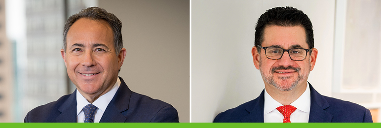 Michael Aiello and Matt Barr Michael Aiello and Matt Barr