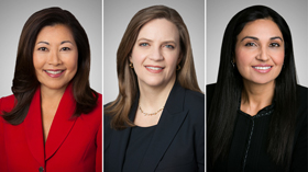 Karen Ballack, Anne Cappella, Charan Sandhu and Elizabeth Wesiwasser