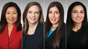 Karen Ballack, Anne Cappella, Jessica Falk and Charan Sandhu Karen Ballack, Anne Cappella, Jessica Falk and Charan Sandhu